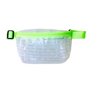 Sling Bag Too Glam To Give A Damn Neon Clear
